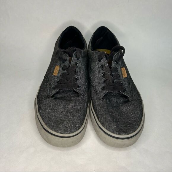 Vans Mens Off The Wall Gray Casual Skate Shoes Top Lace up Size 8 - Picture 2 of 8